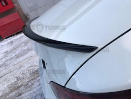 Спойлер + козырек Mercedes CLA 117 (под покраску)