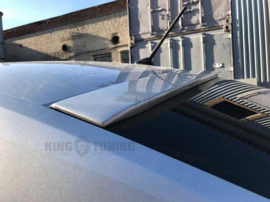 Спойлер + козырек Skoda Rapid (под покраску)