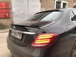 Спойлер + козырек Mercedes w213 (под покраску)