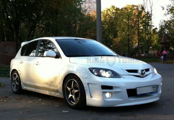 Бампер AutoExe для Mazda 3 (Хэтчбек)