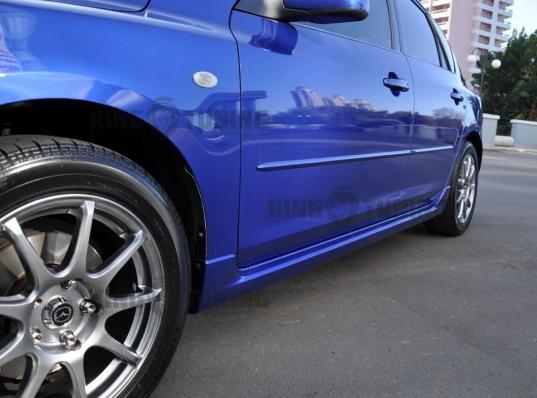 Пороги Sport для Mazda 3 bk ABS (ВПП)