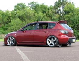 Спойлер DuckTail для Mazda 3 хэтчбек (стеклопластик)