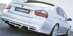 Накладка на задний бампер BMW E90 Hamann