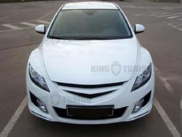 Решётка Mazda 6 GH 07-12 (в сборе) (стеклопластик)