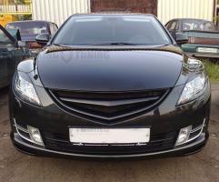 Решётка Mazda 6 GH 07-12 (в сборе) (стеклопластик)