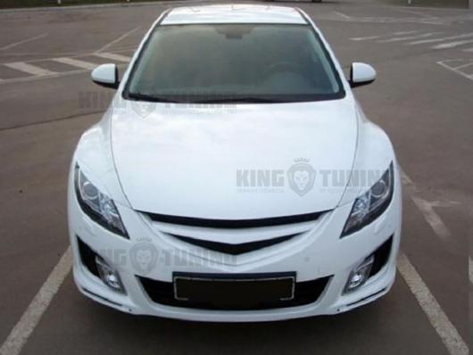 Решётка Mazda 6 GH 07-12 (в сборе) (стеклопластик)