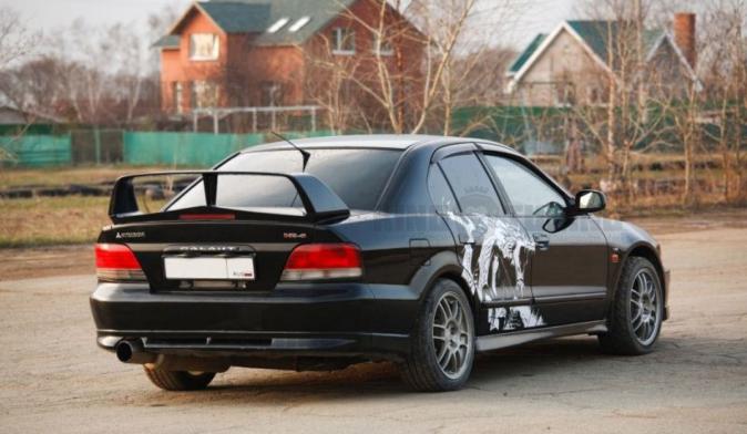 Бампер задний Viento для Mitsubishi Galant 8 (без накладок на крылья)