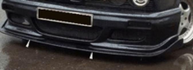 Элерон на передний бампер BMW E30 Rieger