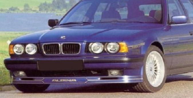 Накладка на передний бампер BMW E34 Alpina