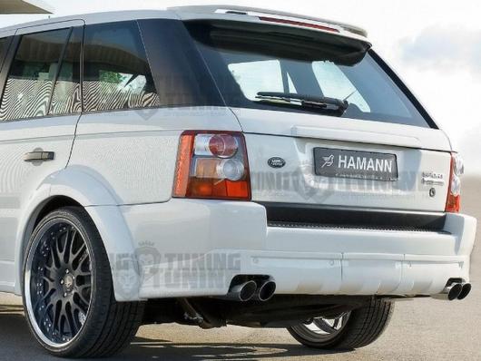 Накладка бампера заднего-юбка Range Rover Sport (3 части) HAMANN