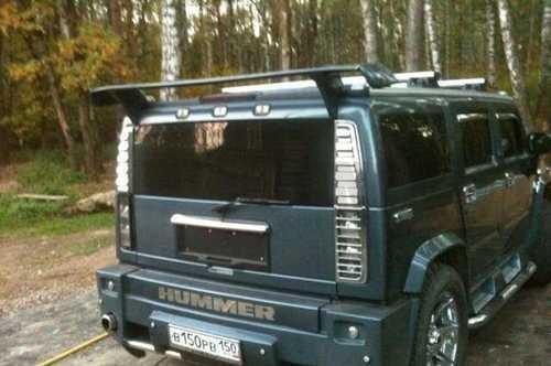 Спойлер на Hummer H2 (под покраску)