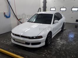 Накладка на передний бампер для Mitsubishi Galant 8 (Европа)
