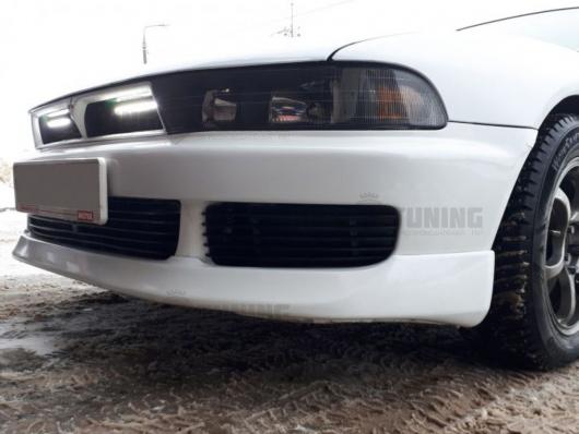 Накладка на передний бампер для Mitsubishi Galant 8 (Европа)