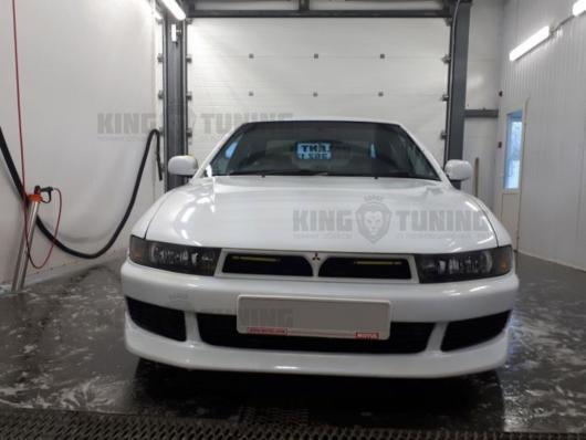 Накладка на передний бампер для Mitsubishi Galant 8 (Европа)