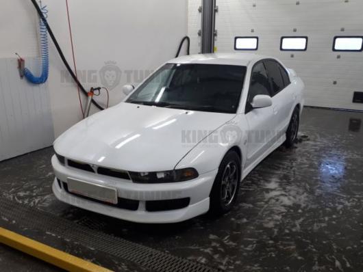Накладка на передний бампер для Mitsubishi Galant 8 (Европа)