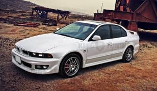 Накладки на колёсные арки (Серпы) для Mitsubishi Galant 8 (1997-2003)