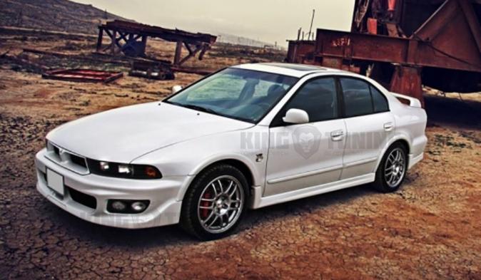 Накладки на колёсные арки (Серпы) для Mitsubishi Galant 8 (1997-2003)