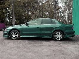 Пороги Cyber для Mitsubishi Galant 8