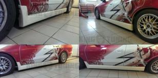 Пороги VR-4 Super для Mitsubishi Galant 8 (1997-2003)