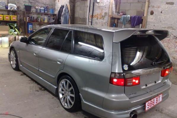 Спойлер VR-4 Super для Mitsubishi Galant 8 (Legnum) 1997-2003