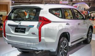 Спойлер для Mitsubishi Pajero Sport 3 (стеклопластик)