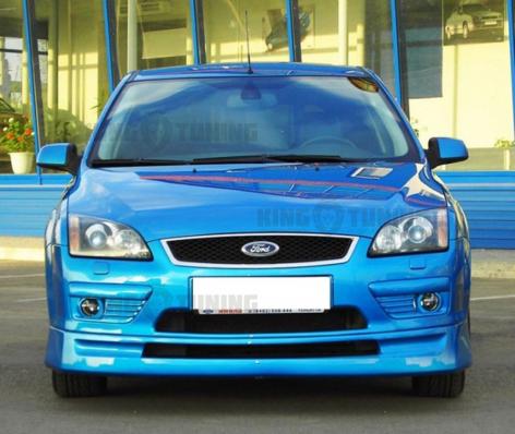 Накладка на передний бампер Top Line для Ford Focus 2