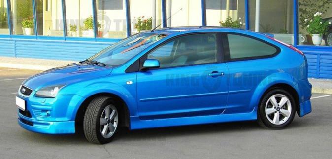 Накладка на передний бампер Top Line для Ford Focus 2