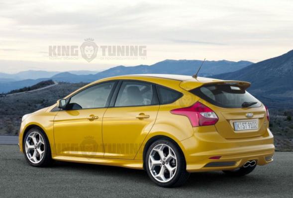 Спойлер ST для Ford Focus 3 (хэтчбек)