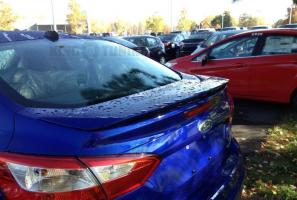 Спойлер для Ford Focus 3 (стеклопластик)