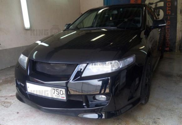 Передний бампер Mugen для Honda Accord 7 рестайлинг