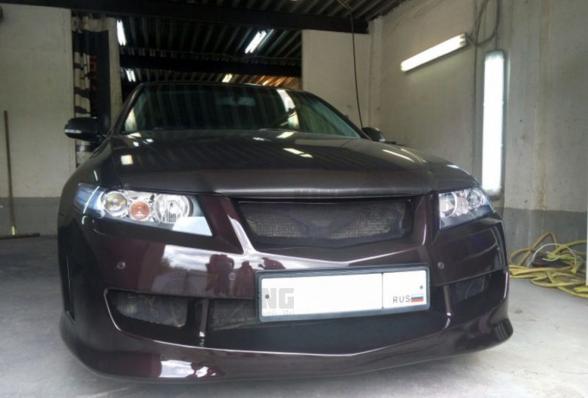 Передний бампер Mugen для Honda Accord 7 рестайлинг