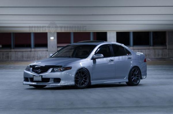 Накладка на передний бампер Modulo для Honda Accord 7 дорестайлинг
