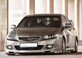 Накладка на передний бампер Mugen для Honda Accord 7 (рестайлинг)