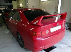 Спойлер Mugen для Honda Accord 7 (стеклопластик)