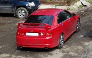Спойлер Mugen для Honda Accord 7 (стеклопластик)