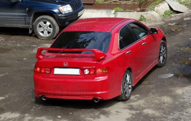 Спойлер Mugen для Honda Accord 7 (стеклопластик)