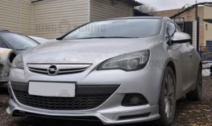 Накладка на передний бампер JMS для Opel Astra J GTC