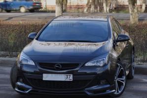 Накладка на передний бампер JMS для Opel Astra J GTC