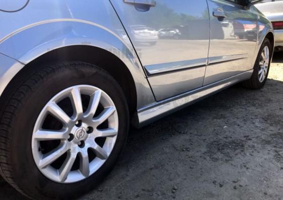 Накладки на пороги OPC Line для Opel Astra H 5D