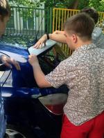 Спойлер для Opel Astra H