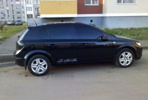 Спойлер для Opel Astra H
