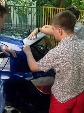 Спойлер для Opel Astra H