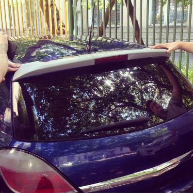 Спойлер для Opel Astra H