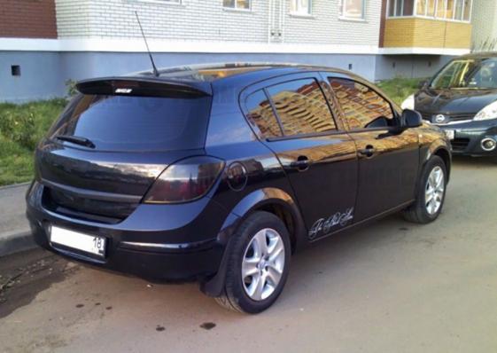 Спойлер для Opel Astra H
