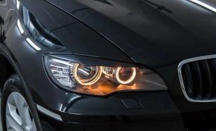 Реснички на фары BMW X6 E71 07-14