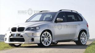 Передний бампер HRT на BMW X5 E70 (дорестайлинг)