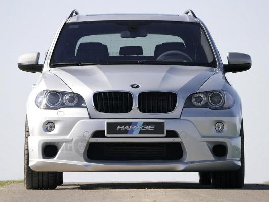 Передний бампер HRT на BMW X5 E70 (дорестайлинг)