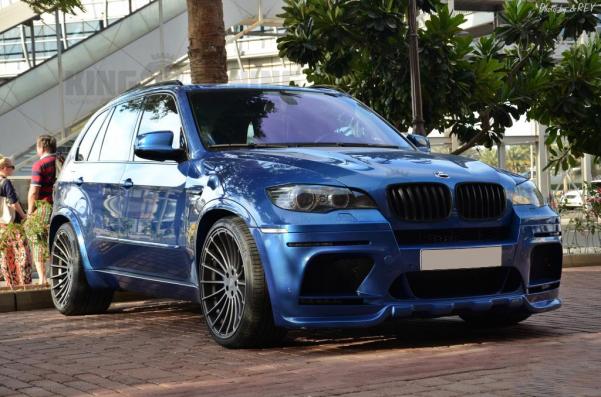 Передний бампер HAMANN BMW X5 E70 рестайлинг (под обычные крылья)
