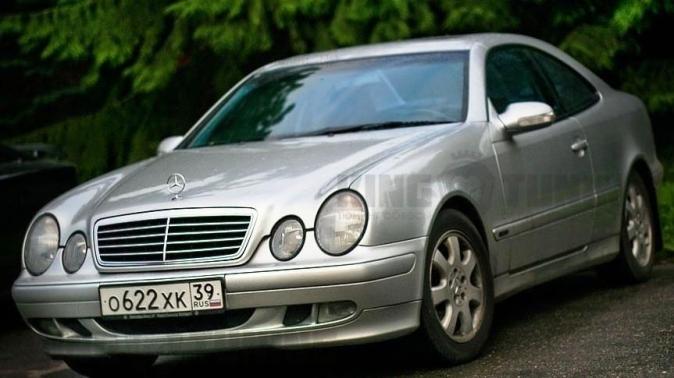 Крылья пластиковые Mercedes W208 рестайлинг 1999-2003