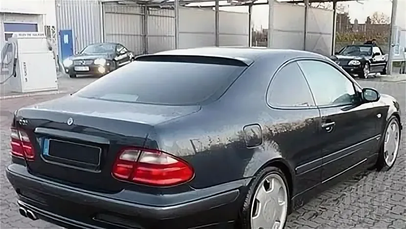 Спойлер на заднее стекло Lorinser на Mercedes CLK w208